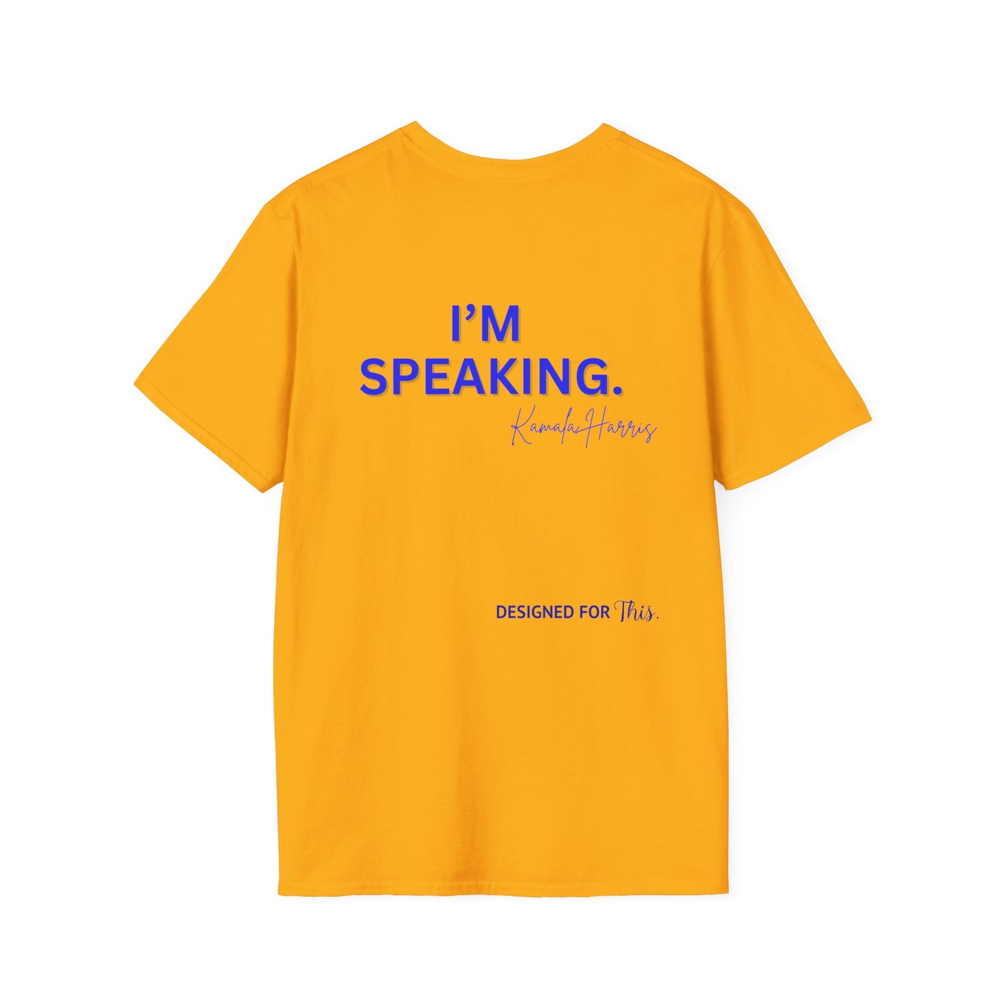 Women Empowerment T-Shirt - Designed to Lead #I'm Speaking