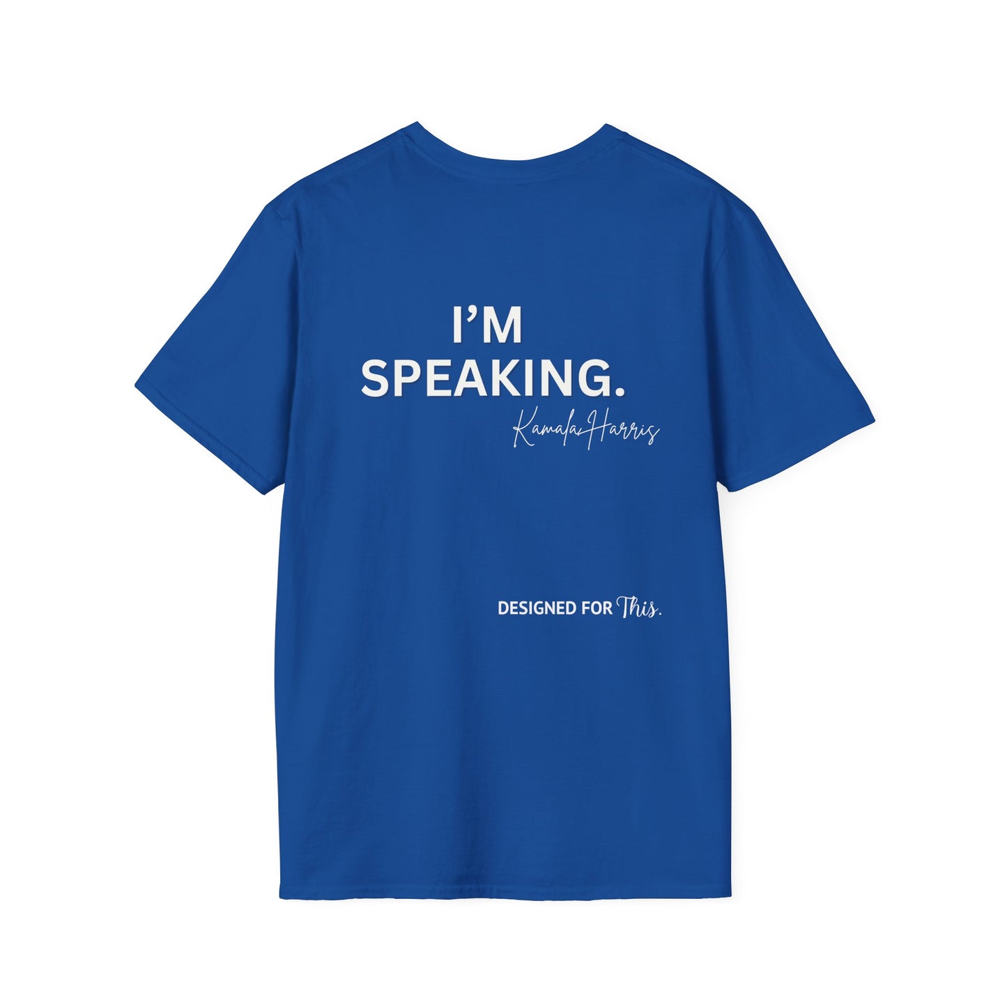 Women Empowerment T-Shirt - Designed to Lead #I'm Speaking