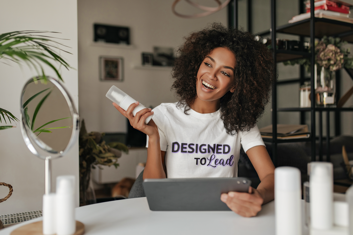 Women Empowerment T-Shirt - Designed to Lead #I'm Speaking