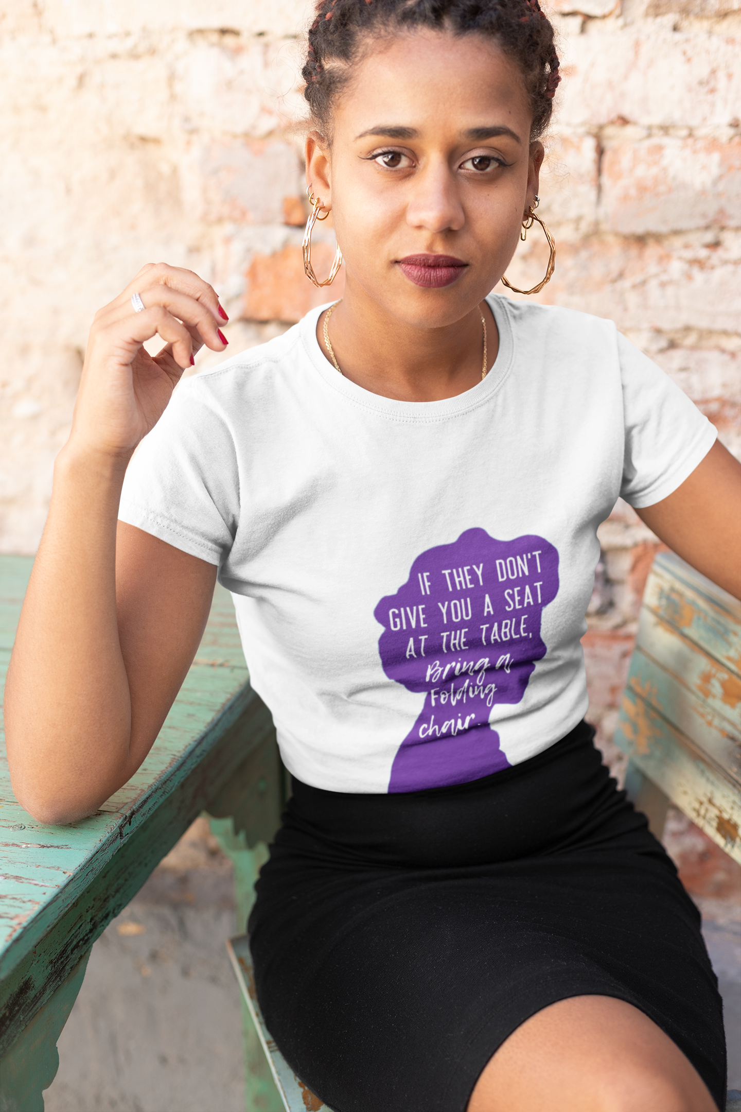 Women Empowering T-Shirt - If They Don’t Give You A Seat Inspiration Tee