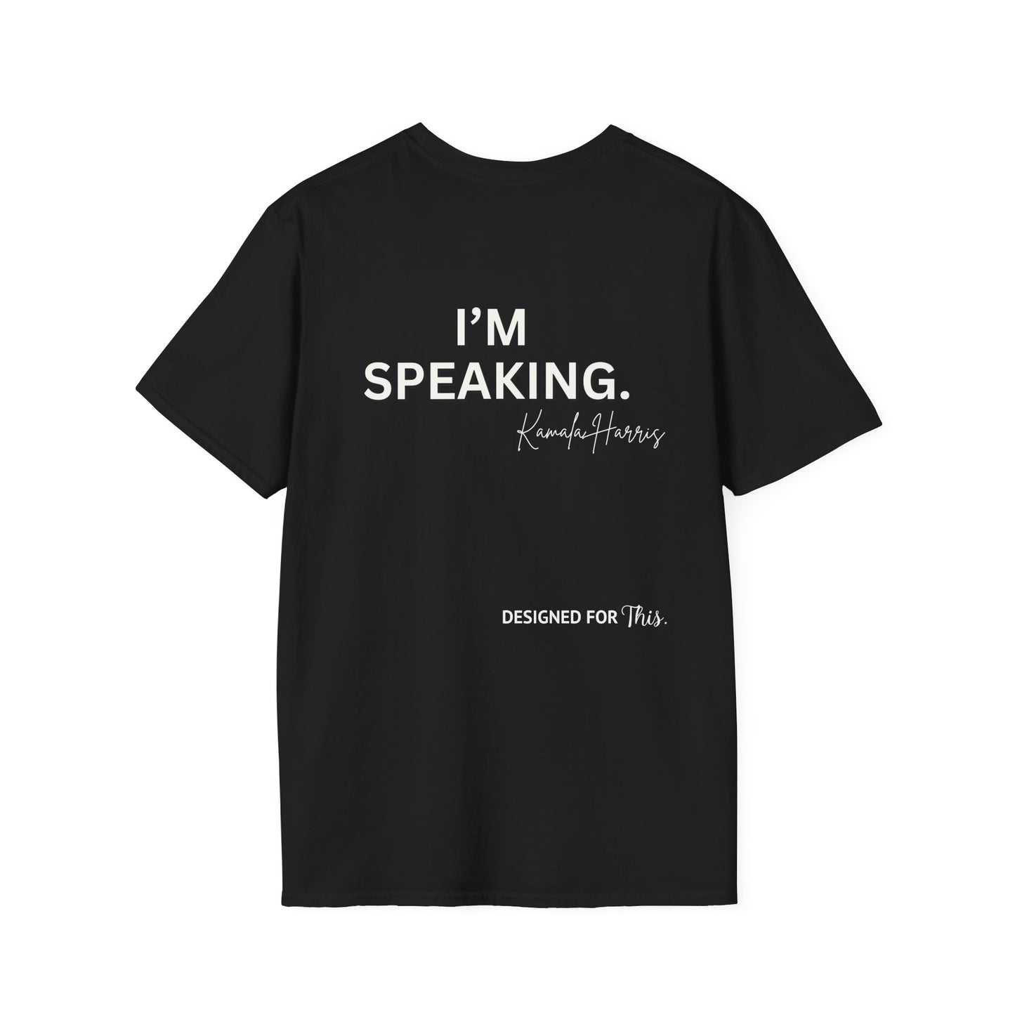 Women Empowerment T-Shirt - Designed to Lead #I'm Speaking