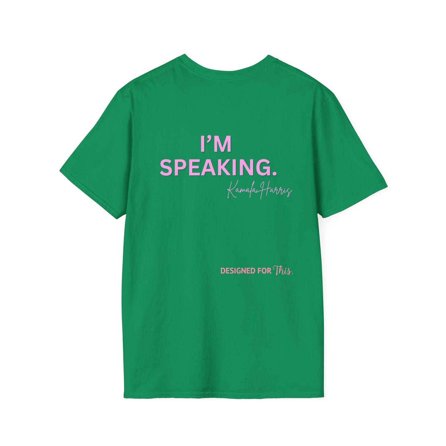Women Empowerment T-Shirt - Designed to Lead #I'm Speaking