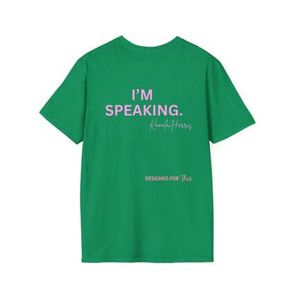 Women Empowerment T-Shirt - Designed to Lead #I'm Speaking
