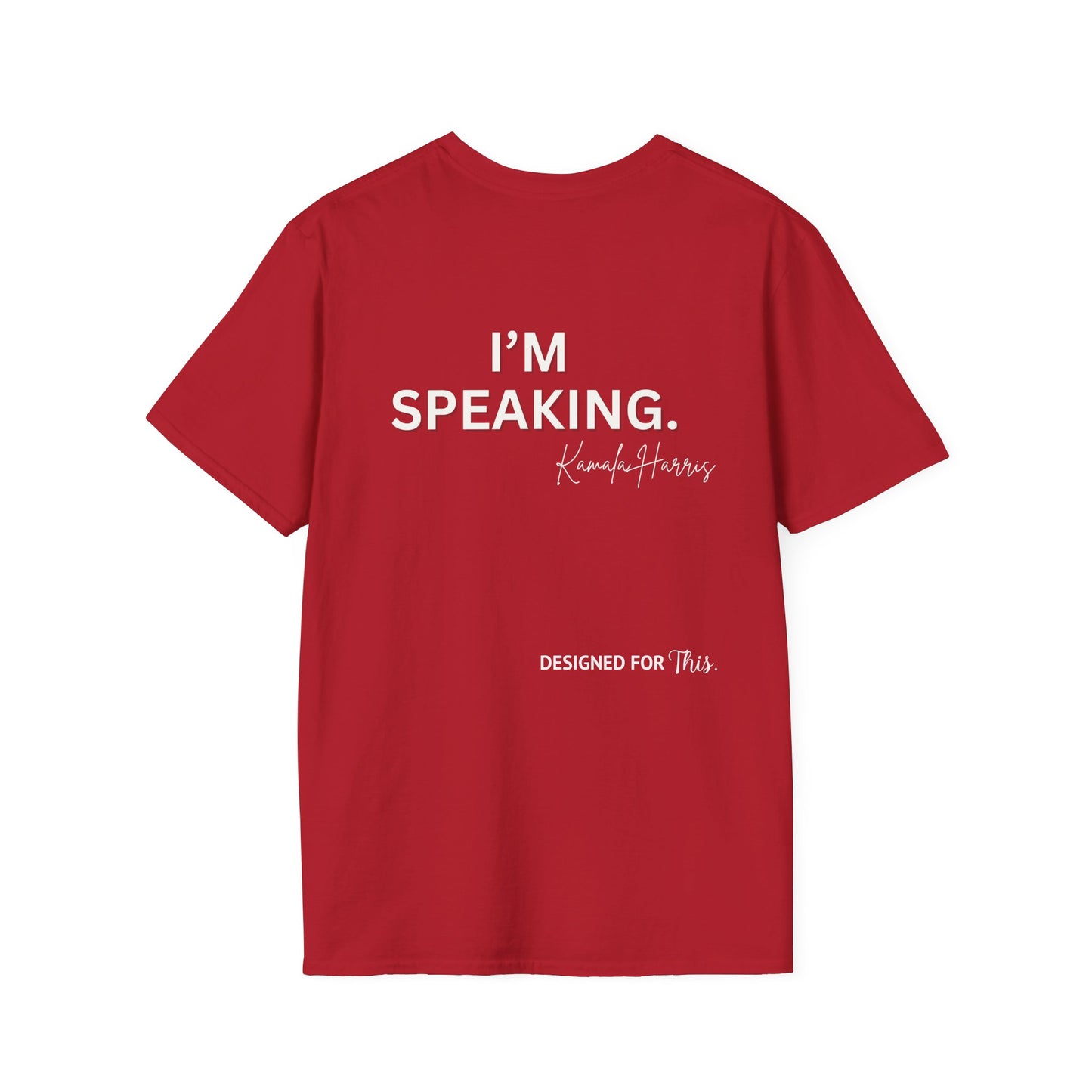 Women Empowerment T-Shirt - Designed to Lead #I'm Speaking