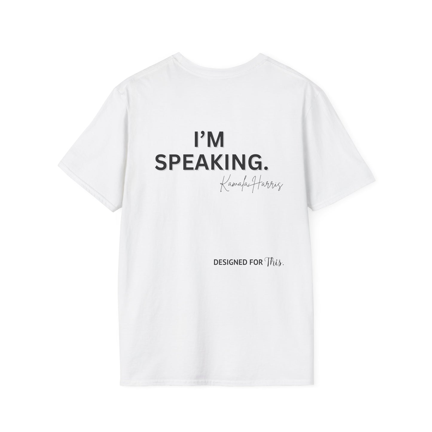 Women Empowerment T-Shirt - Designed to Lead #I'm Speaking